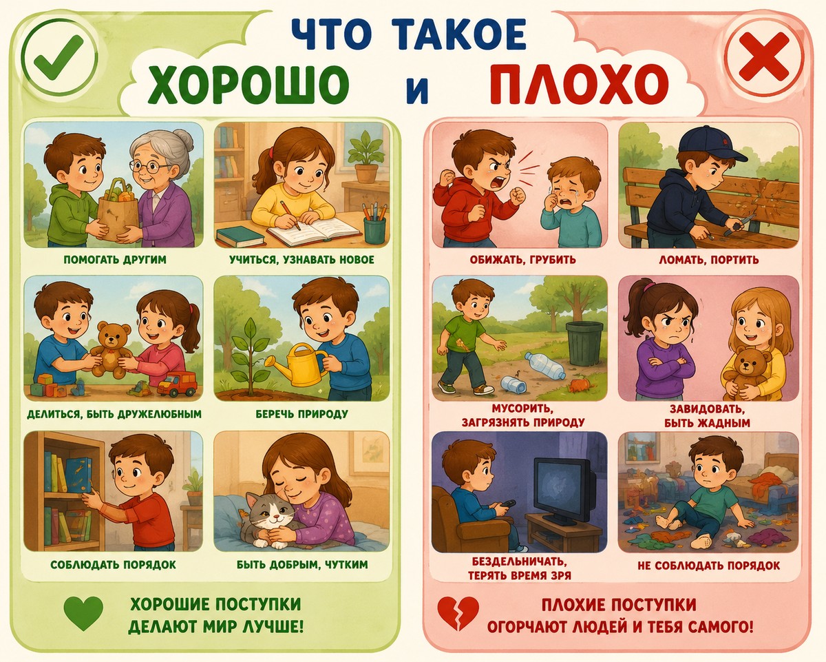 Что такое «хорошо» [а что такое - «плохо»]